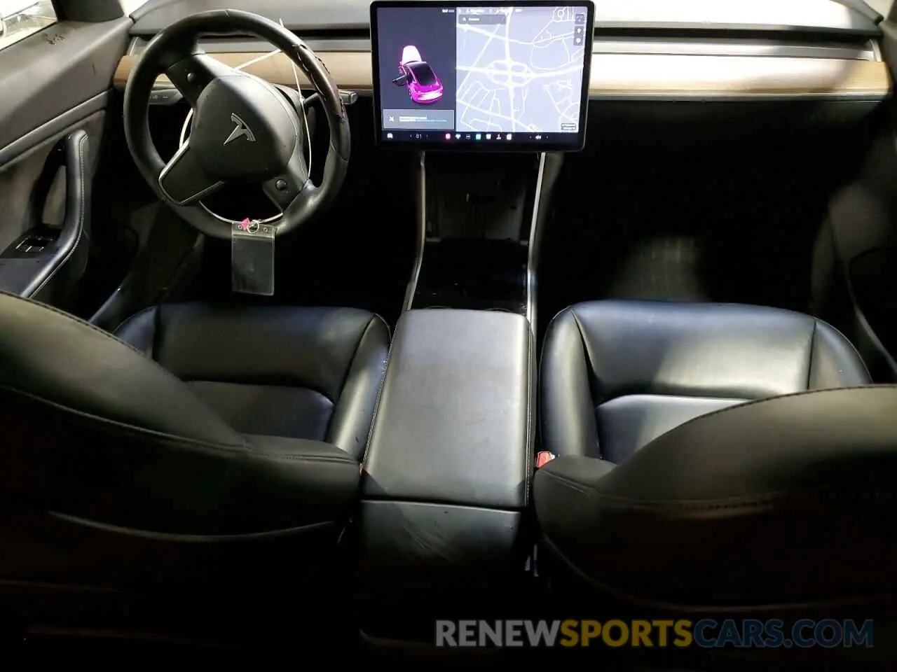 8 Photograph of a damaged car 5YJ3E1EA9KF483725 TESLA MODEL 3 2019