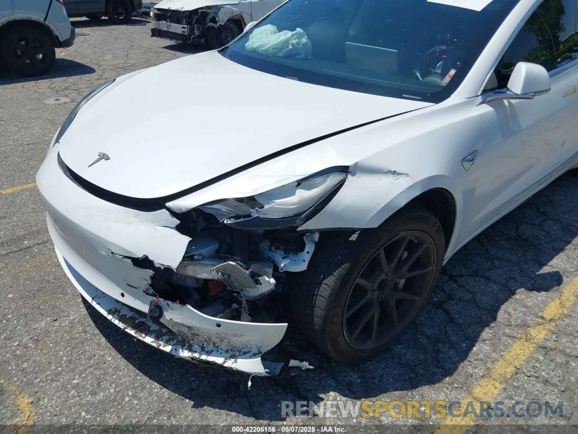 6 Photograph of a damaged car 5YJ3E1EA9KF485278 TESLA MODEL 3 2019