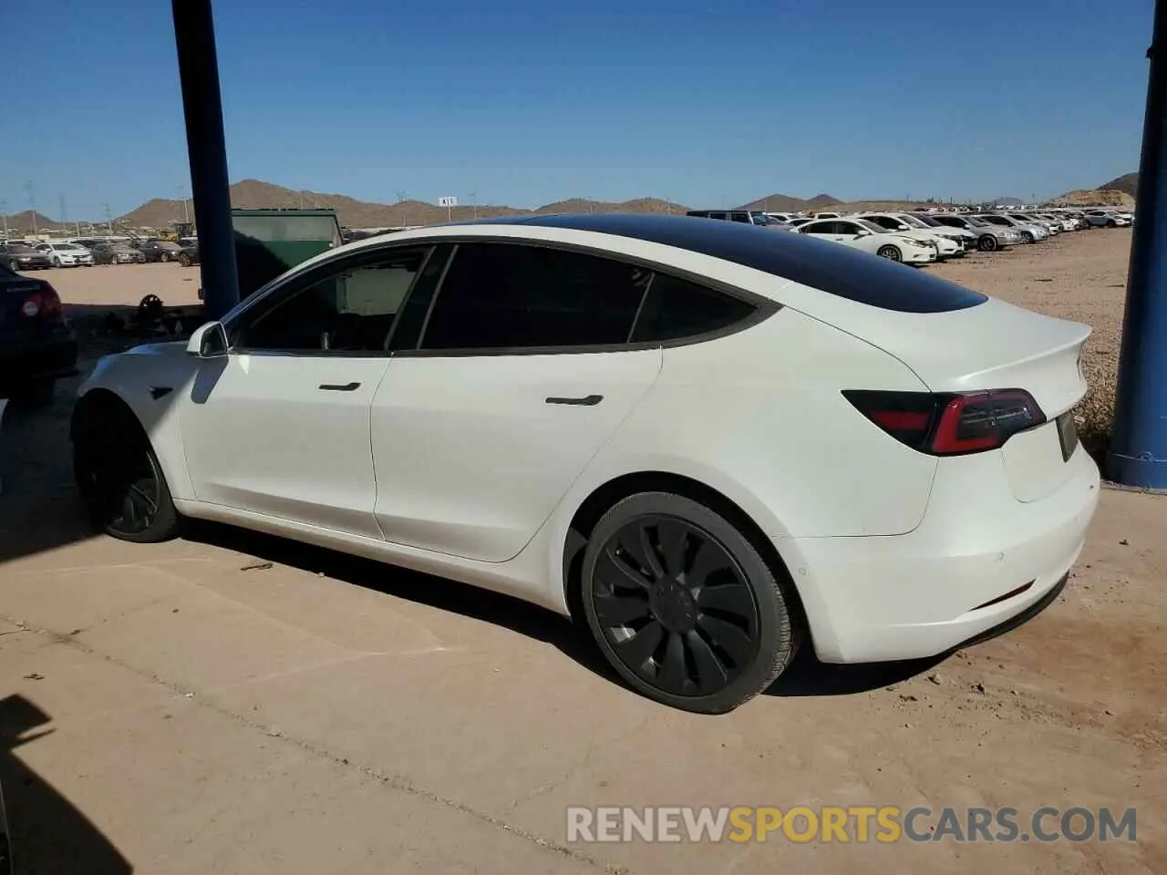 2 Photograph of a damaged car 5YJ3E1EA9KF529893 TESLA MODEL 3 2019