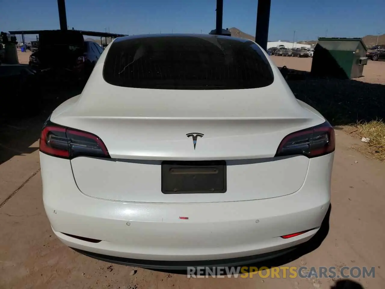 6 Photograph of a damaged car 5YJ3E1EA9KF529893 TESLA MODEL 3 2019