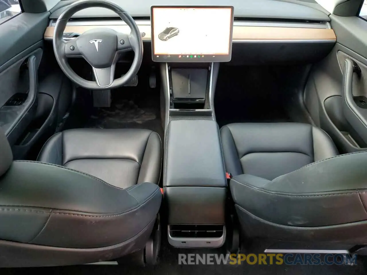 8 Photograph of a damaged car 5YJ3E1EAXKF190948 TESLA MODEL 3 2019