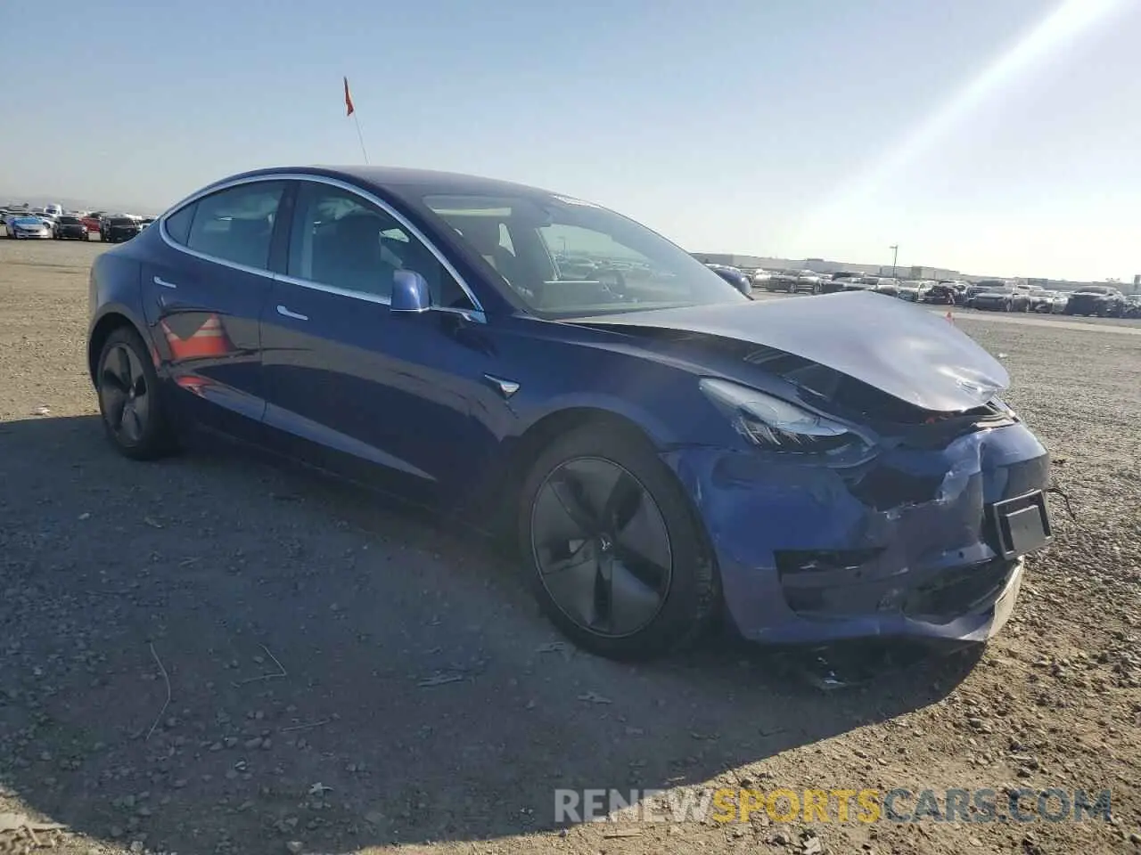 4 Photograph of a damaged car 5YJ3E1EAXKF299345 TESLA MODEL 3 2019