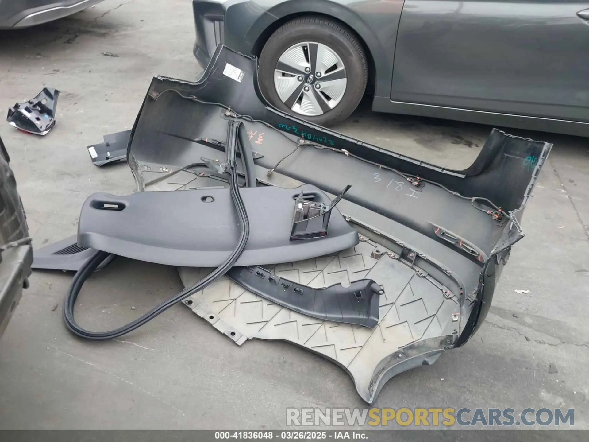 12 Photograph of a damaged car 5YJ3E1EAXKF300705 TESLA MODEL 3 2019