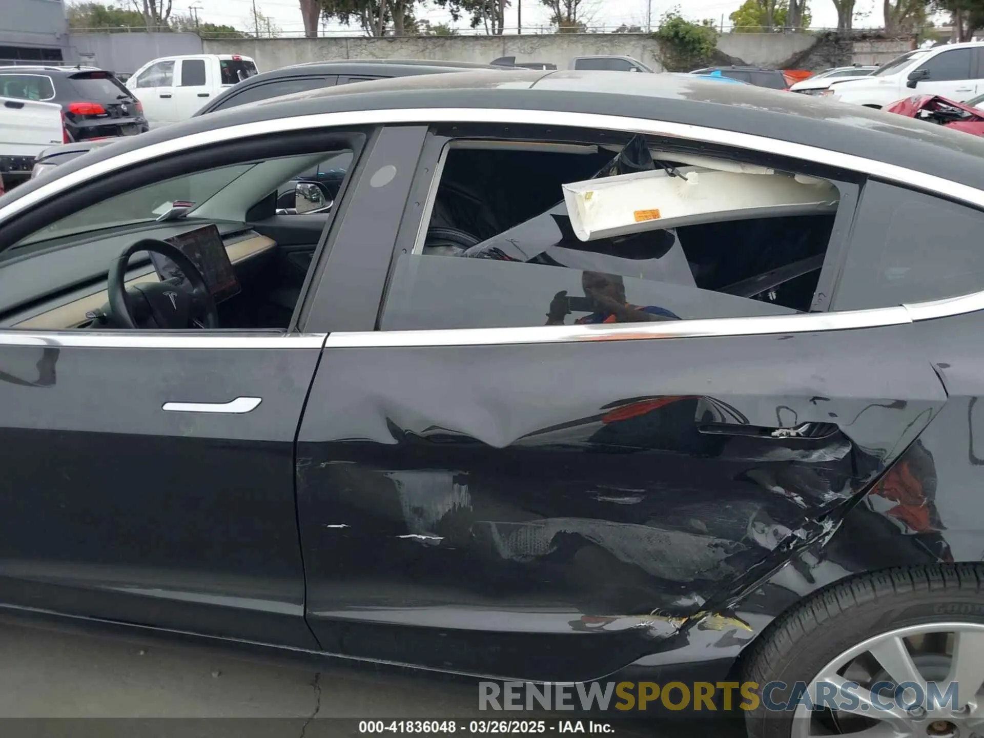 15 Photograph of a damaged car 5YJ3E1EAXKF300705 TESLA MODEL 3 2019