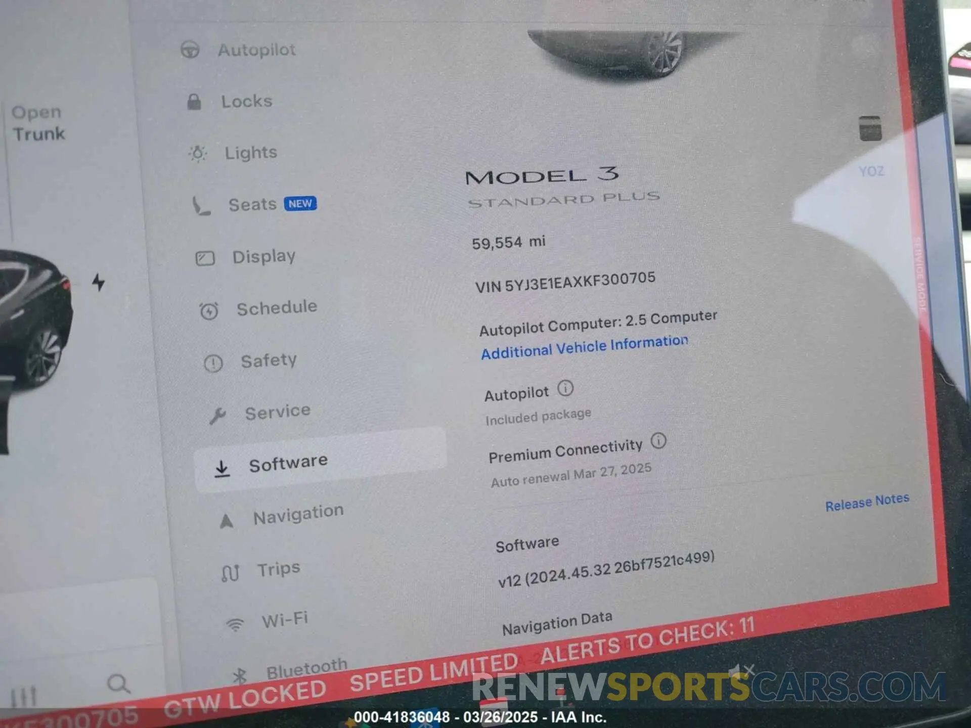 7 Photograph of a damaged car 5YJ3E1EAXKF300705 TESLA MODEL 3 2019