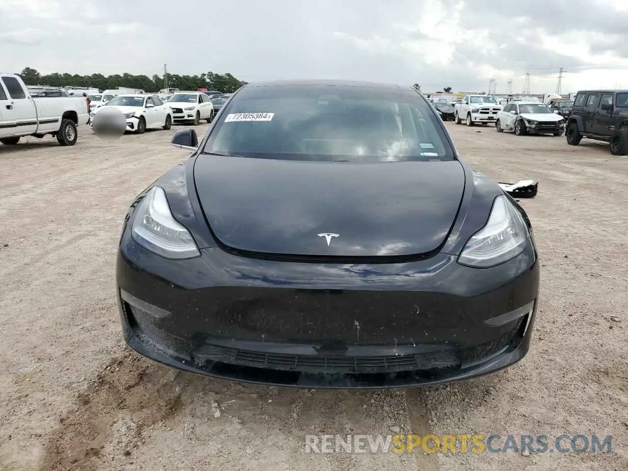 5 Photograph of a damaged car 5YJ3E1EAXKF304611 TESLA MODEL 3 2019