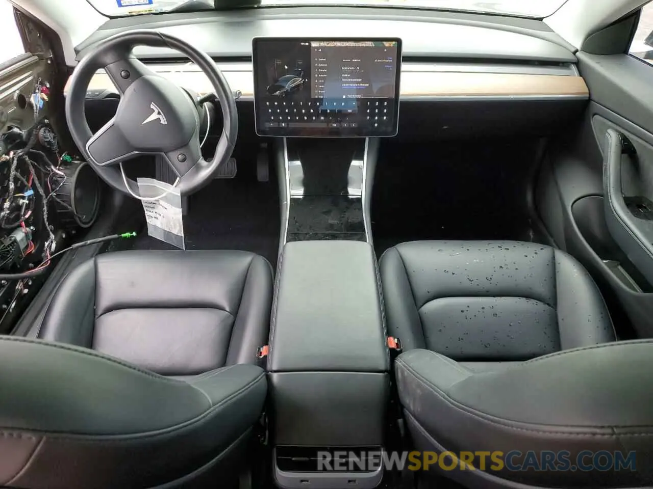 8 Photograph of a damaged car 5YJ3E1EAXKF304611 TESLA MODEL 3 2019