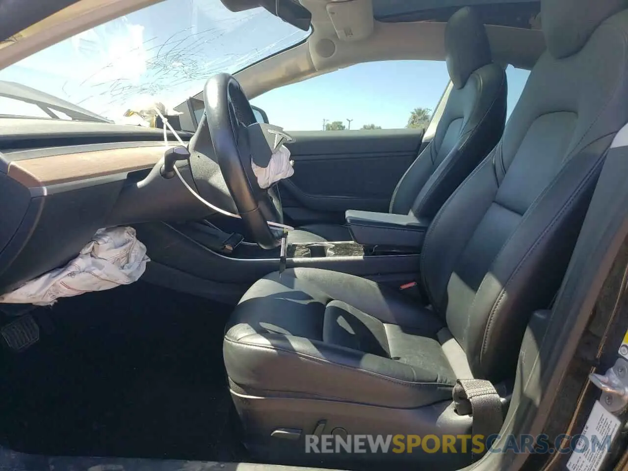 7 Photograph of a damaged car 5YJ3E1EAXKF304916 TESLA MODEL 3 2019