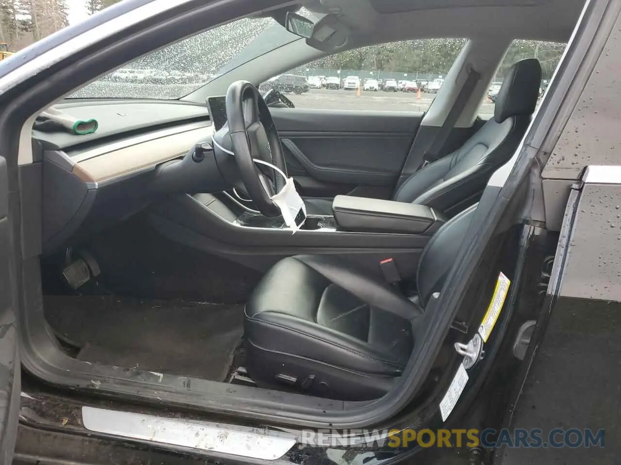 7 Photograph of a damaged car 5YJ3E1EAXKF305080 TESLA MODEL 3 2019