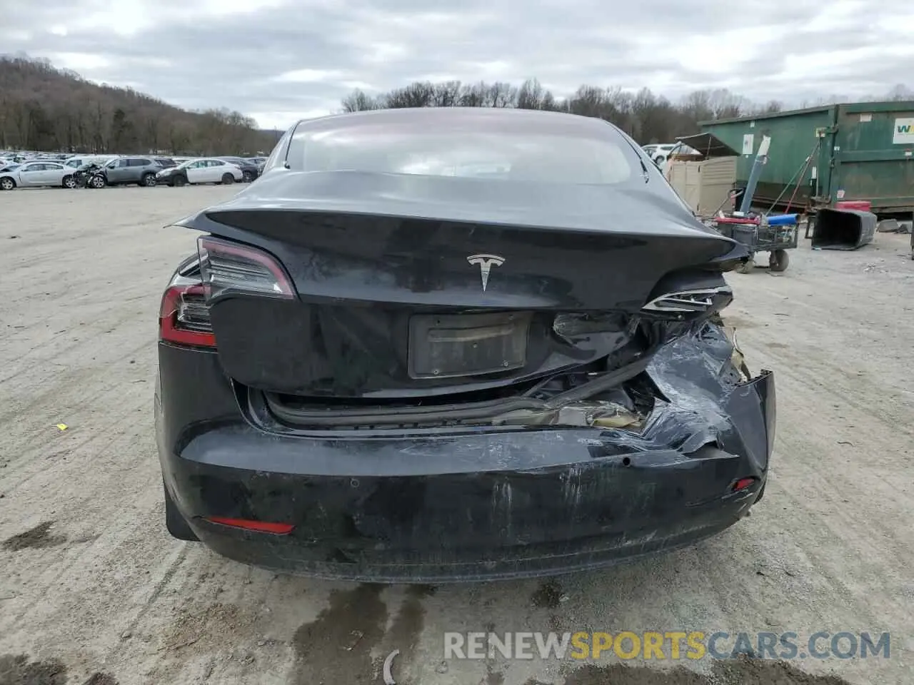 6 Photograph of a damaged car 5YJ3E1EAXKF305127 TESLA MODEL 3 2019