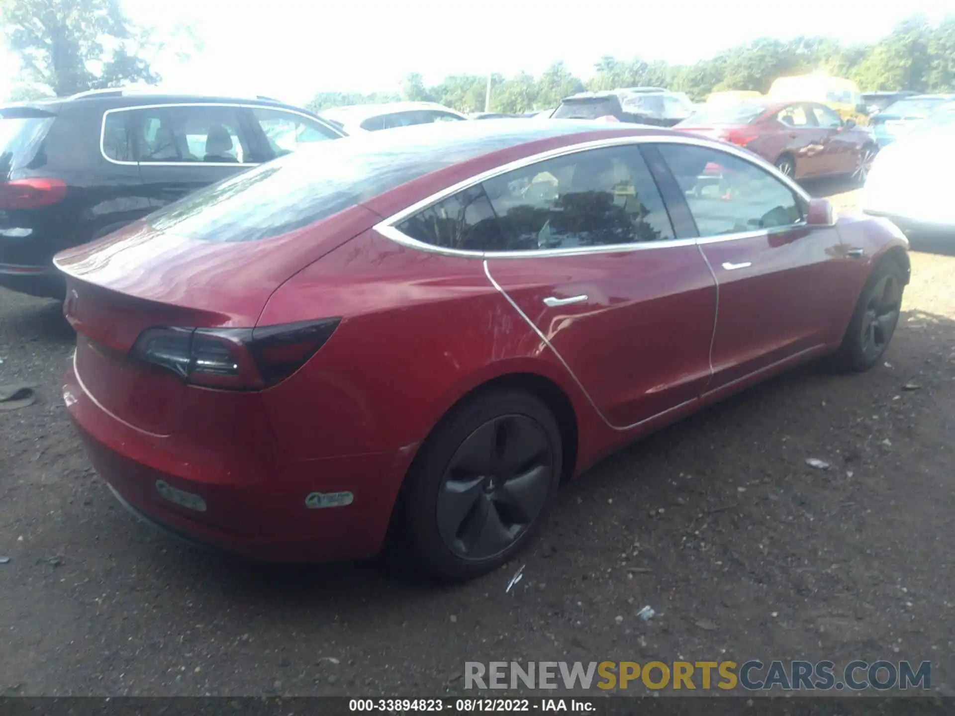 4 Photograph of a damaged car 5YJ3E1EAXKF308576 TESLA MODEL 3 2019