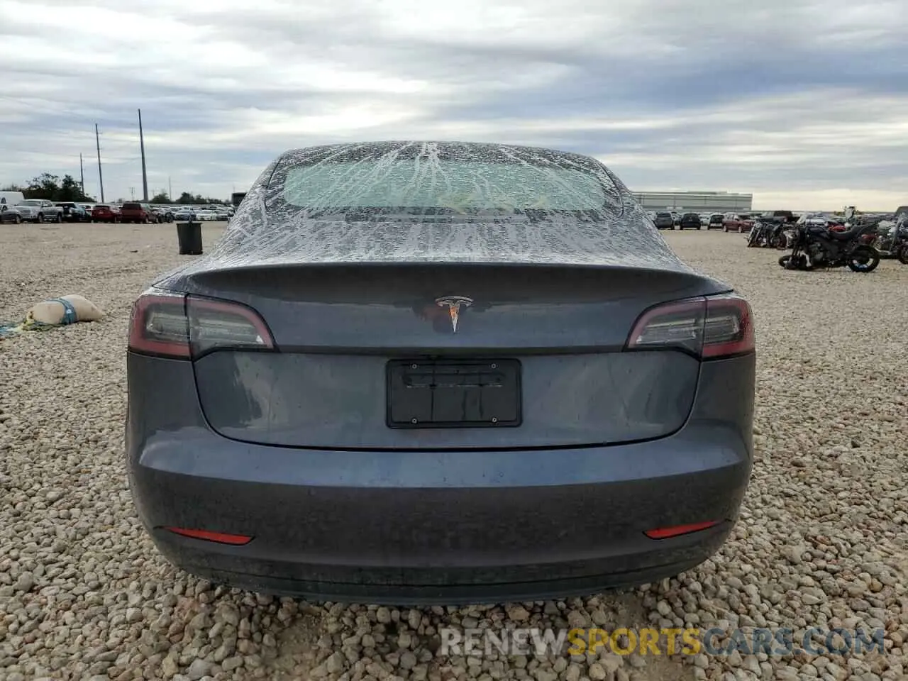 6 Photograph of a damaged car 5YJ3E1EAXKF311199 TESLA MODEL 3 2019
