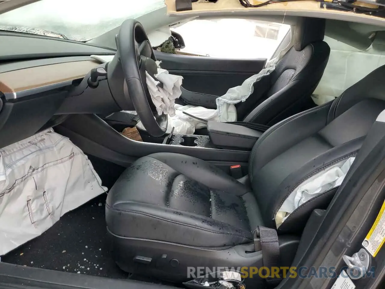 7 Photograph of a damaged car 5YJ3E1EAXKF311199 TESLA MODEL 3 2019