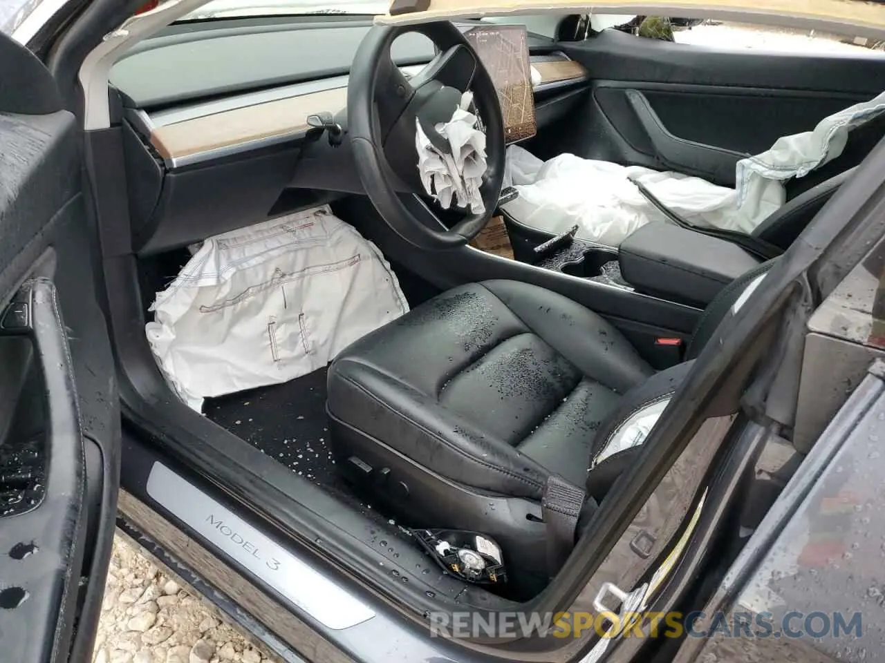 8 Photograph of a damaged car 5YJ3E1EAXKF311199 TESLA MODEL 3 2019