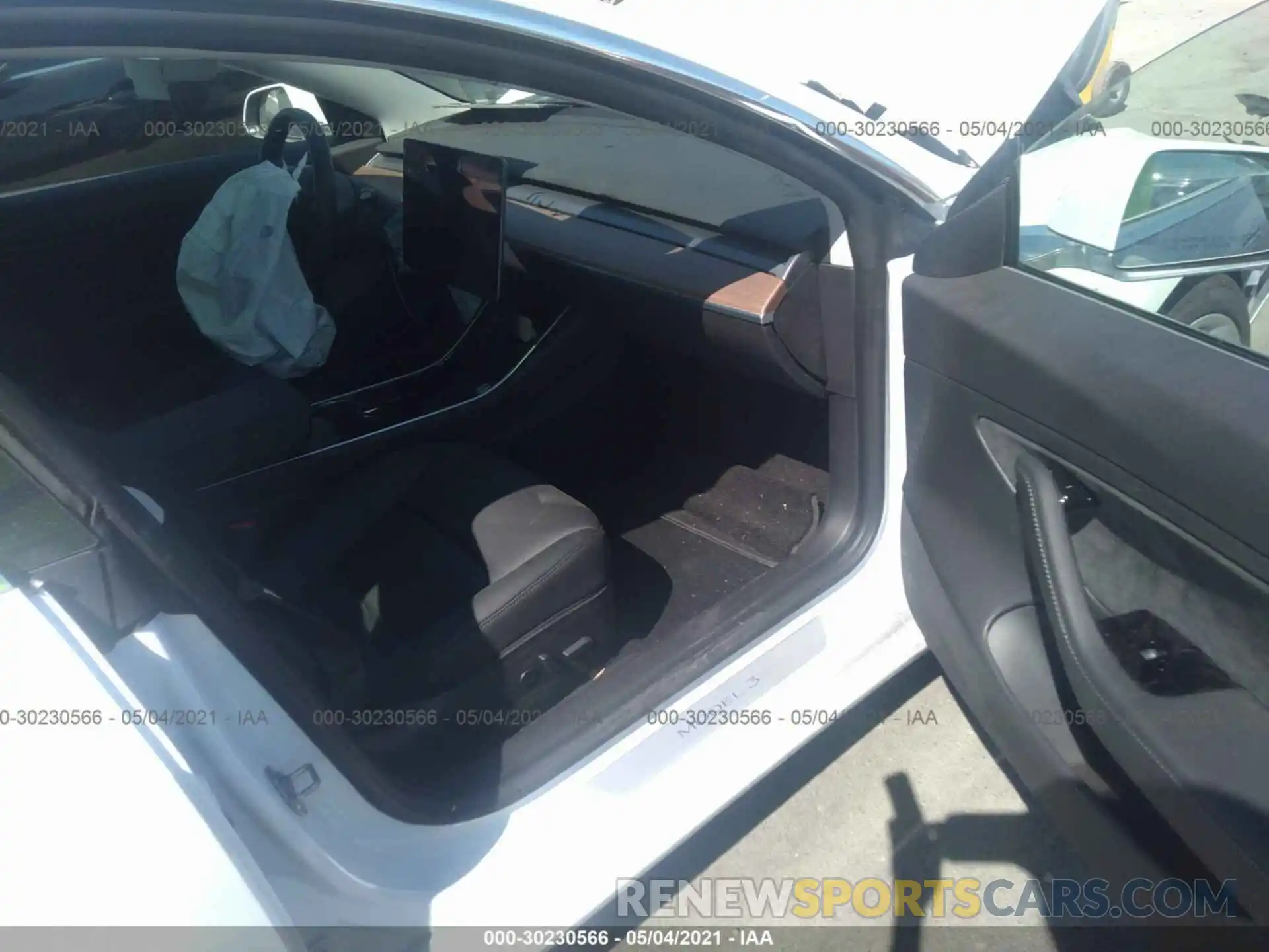 5 Photograph of a damaged car 5YJ3E1EAXKF311820 TESLA MODEL 3 2019