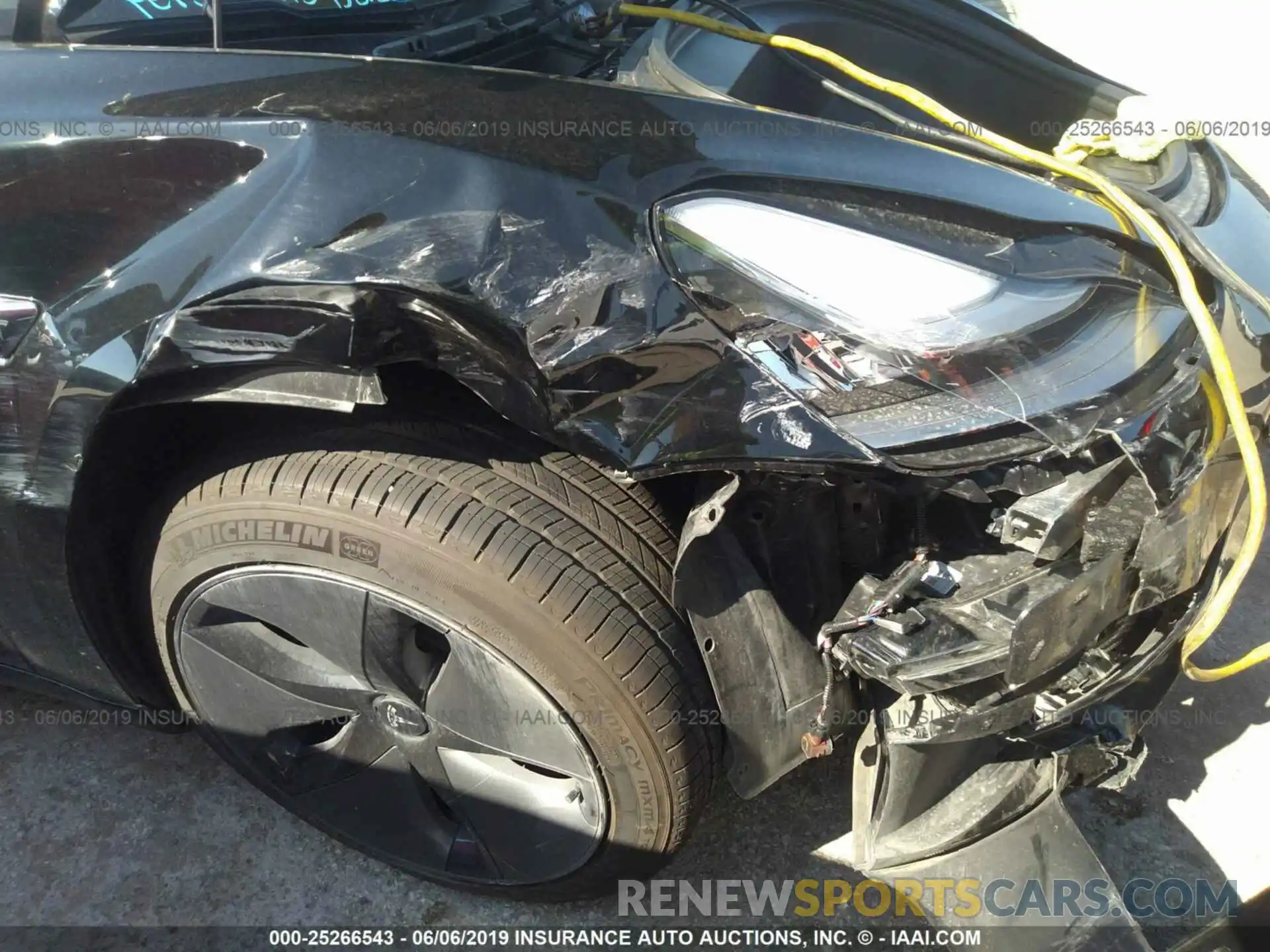 6 Photograph of a damaged car 5YJ3E1EAXKF311915 TESLA MODEL 3 2019