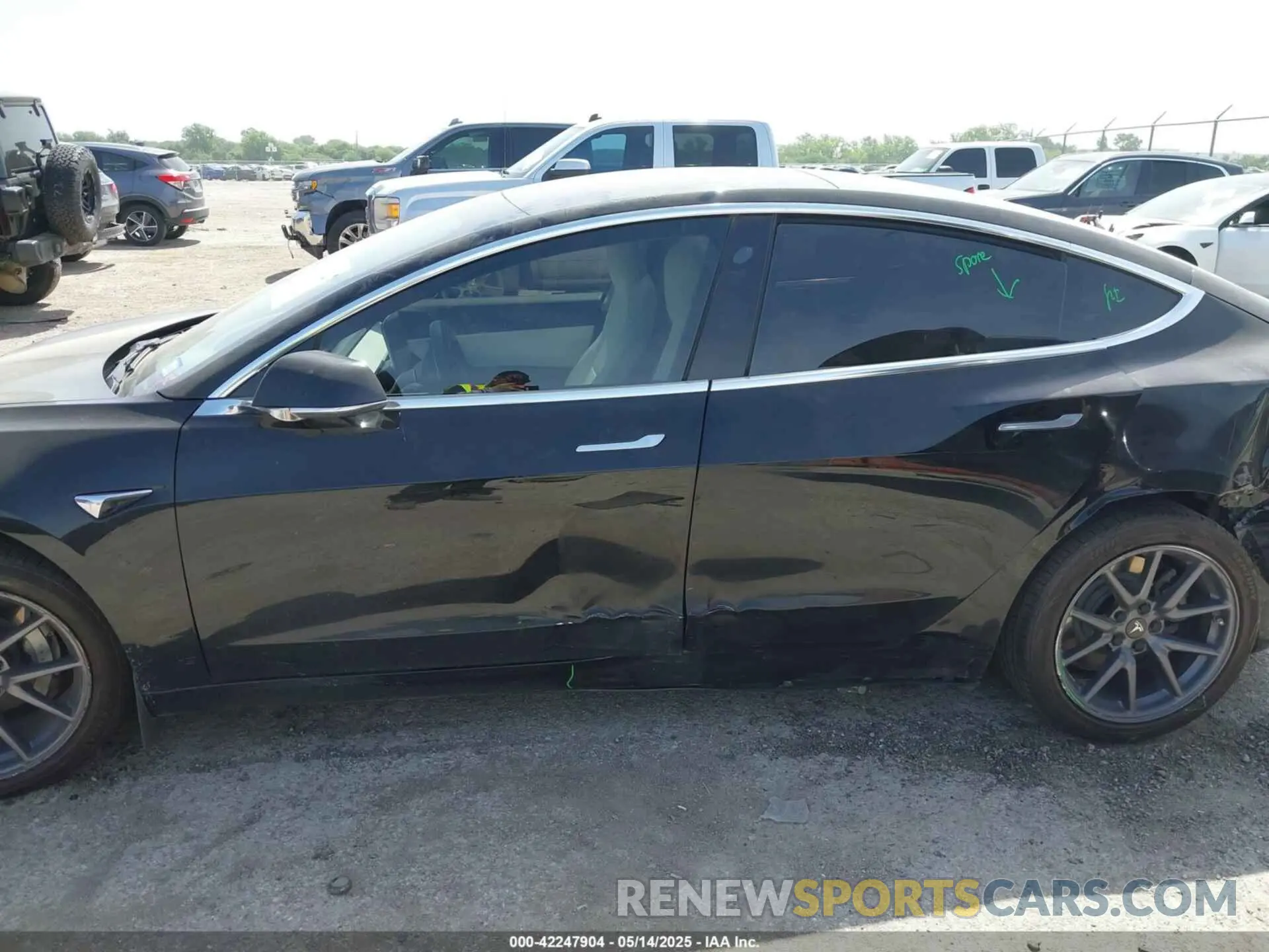 14 Photograph of a damaged car 5YJ3E1EAXKF312000 TESLA MODEL 3 2019