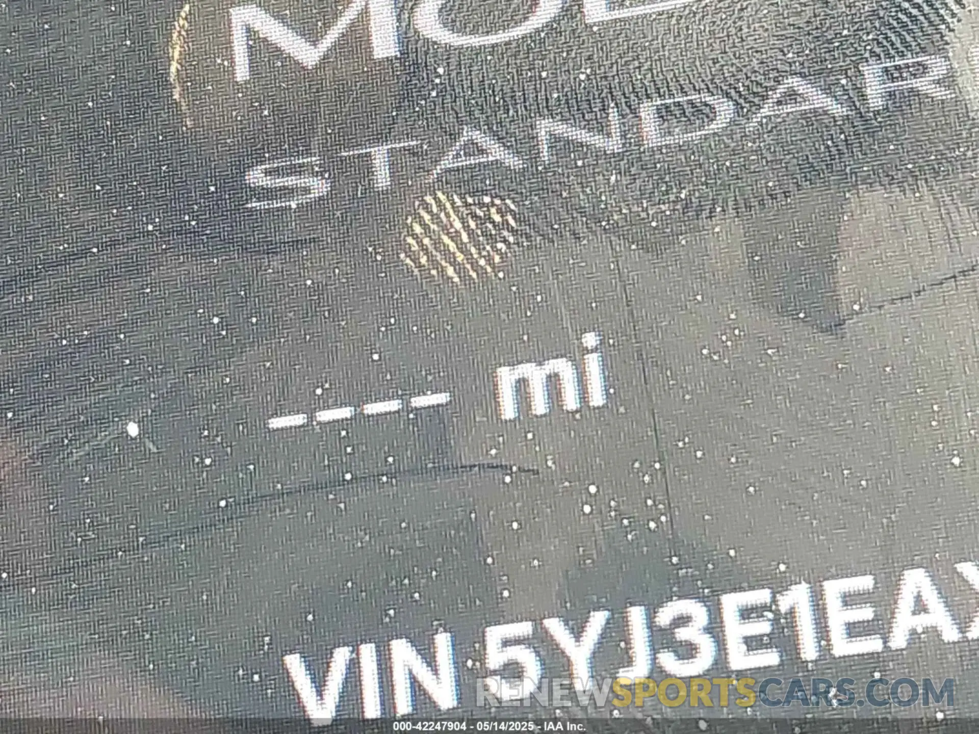 15 Photograph of a damaged car 5YJ3E1EAXKF312000 TESLA MODEL 3 2019