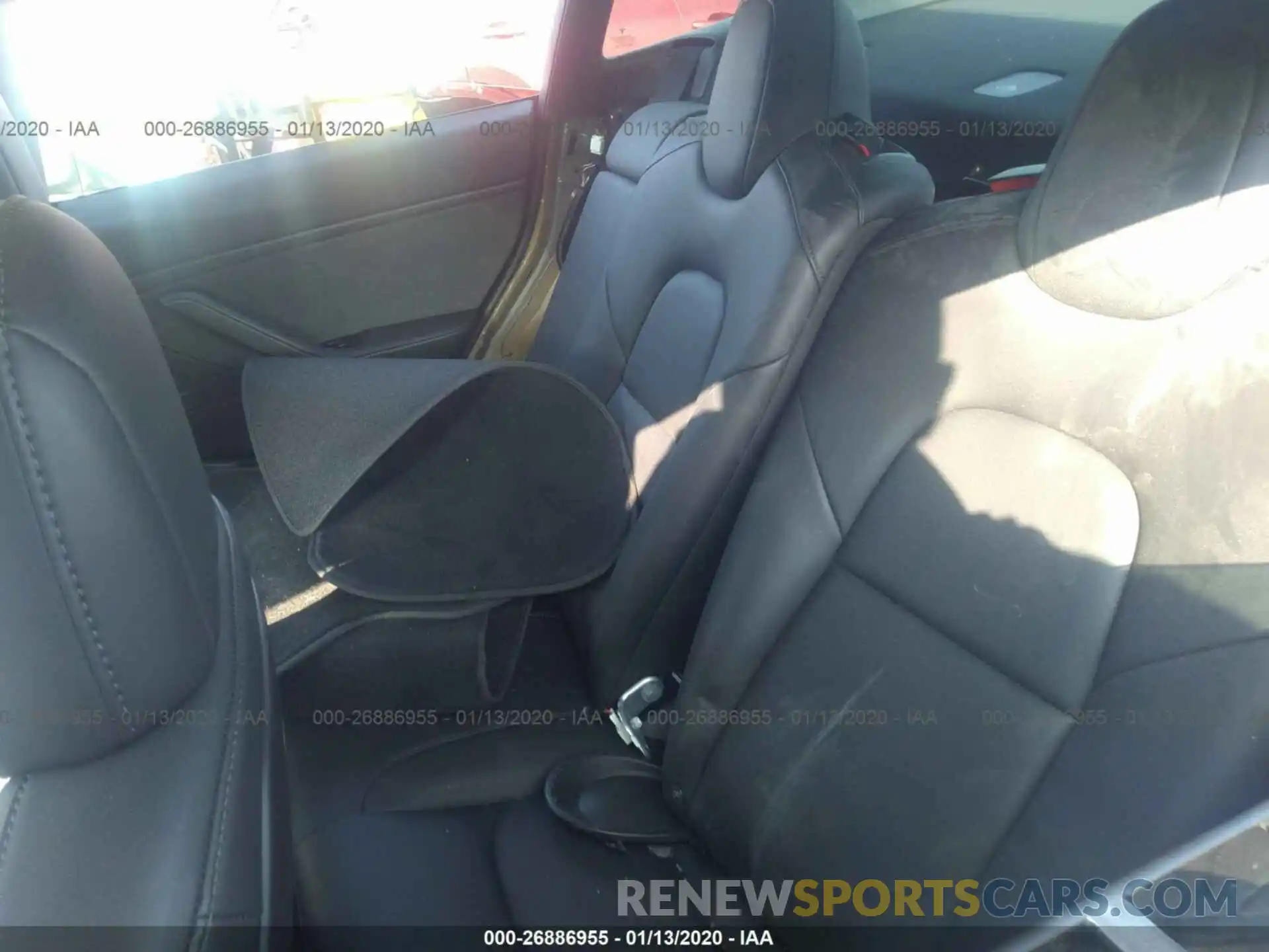 8 Photograph of a damaged car 5YJ3E1EAXKF314393 TESLA MODEL 3 2019