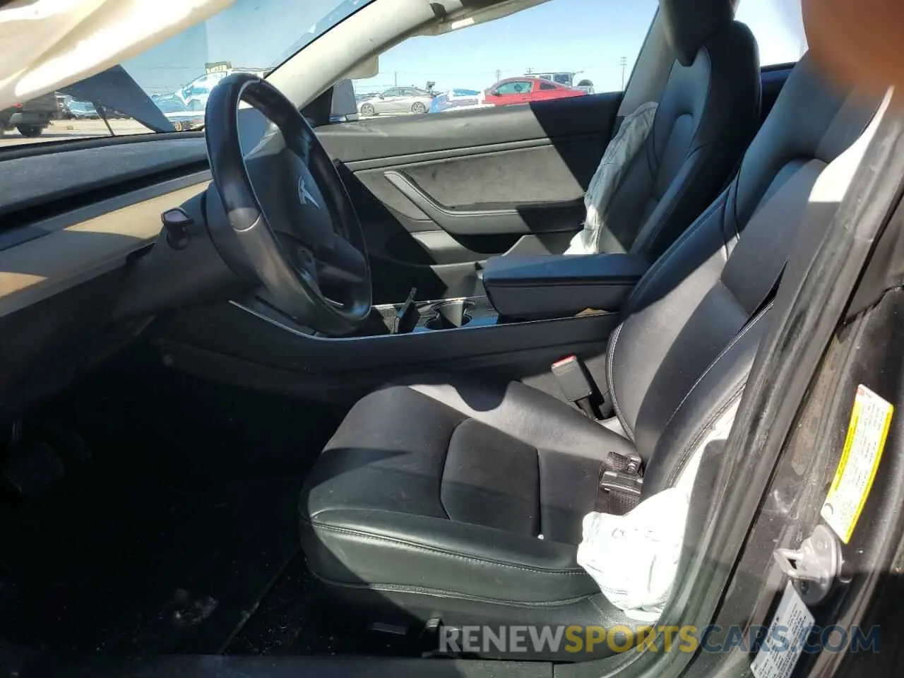 7 Photograph of a damaged car 5YJ3E1EAXKF325507 TESLA MODEL 3 2019