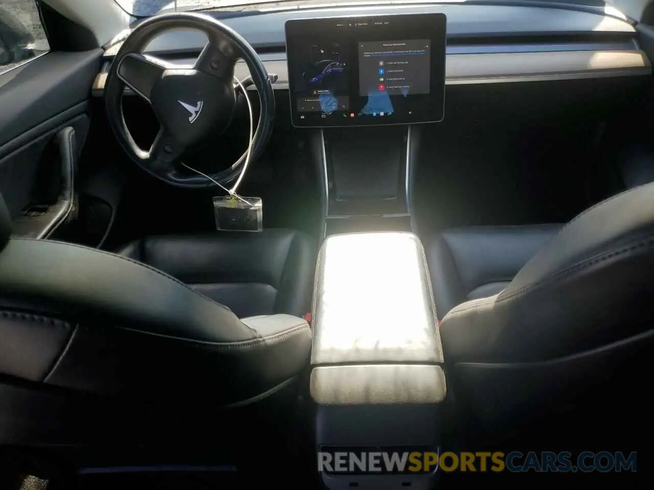 8 Photograph of a damaged car 5YJ3E1EAXKF326088 TESLA MODEL 3 2019