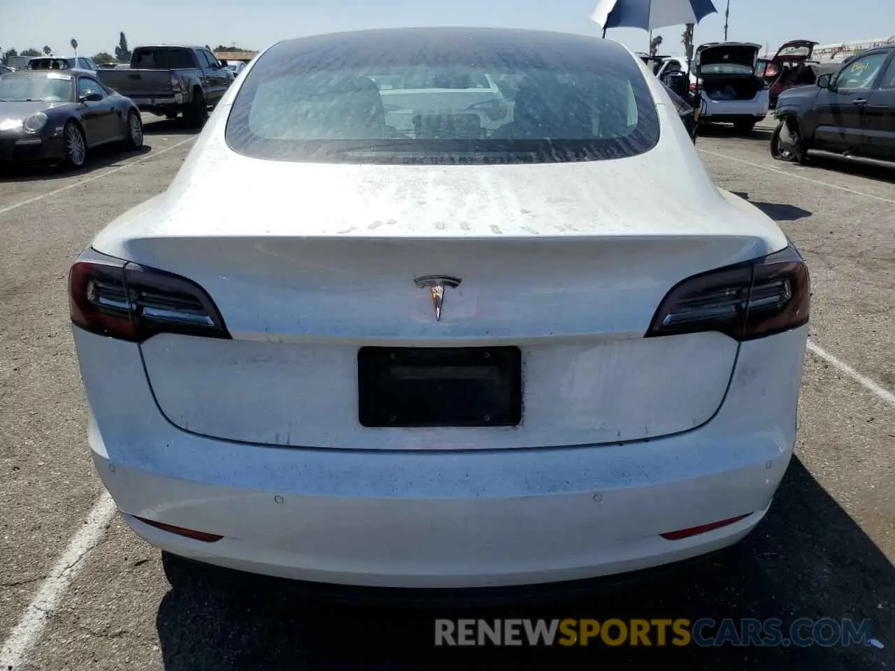 6 Photograph of a damaged car 5YJ3E1EAXKF328326 TESLA MODEL 3 2019
