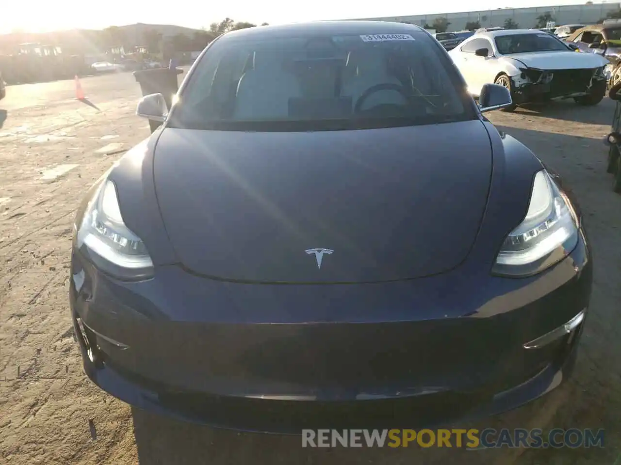 9 Photograph of a damaged car 5YJ3E1EAXKF332408 TESLA MODEL 3 2019