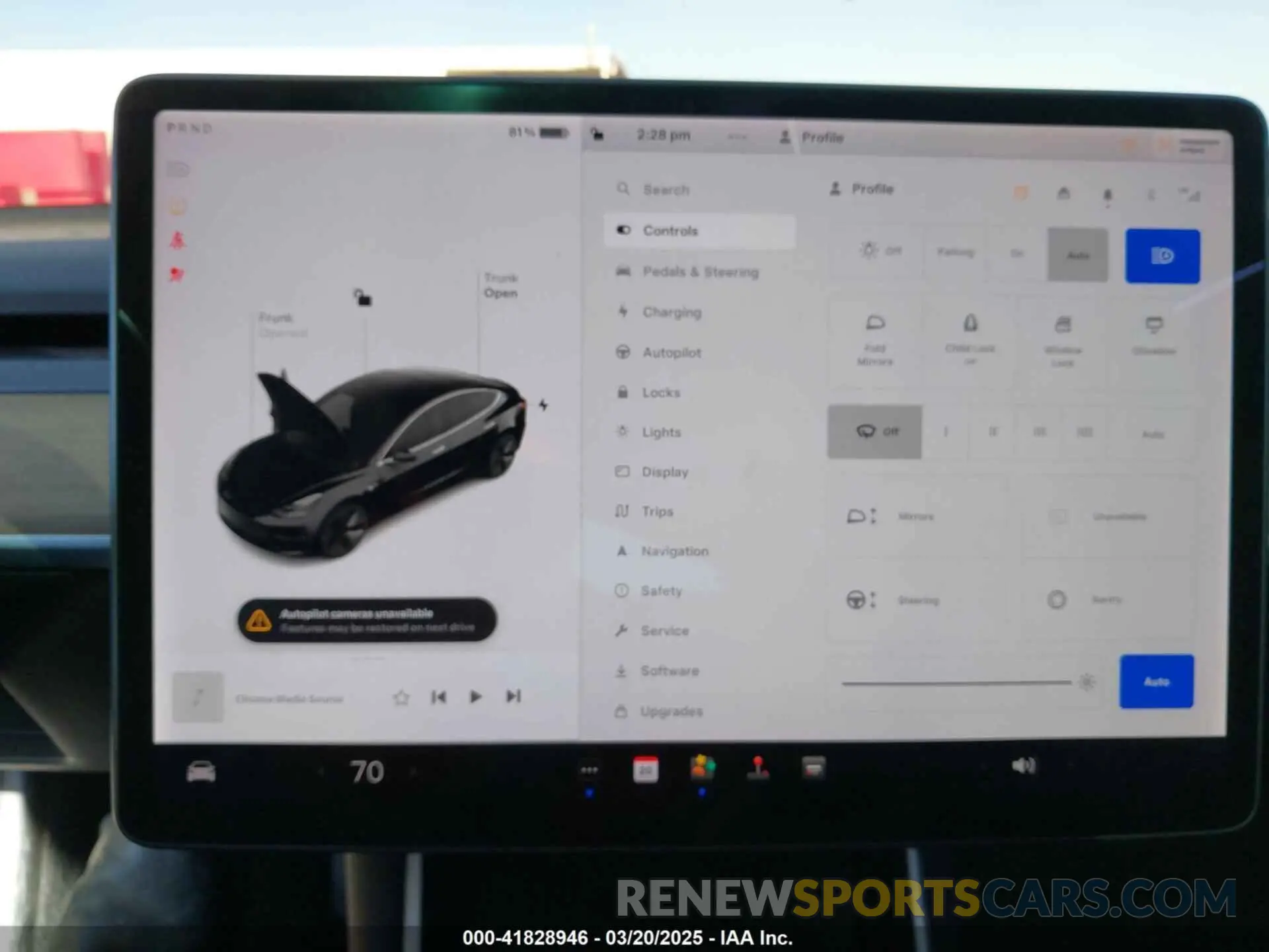 19 Photograph of a damaged car 5YJ3E1EAXKF344817 TESLA MODEL 3 2019