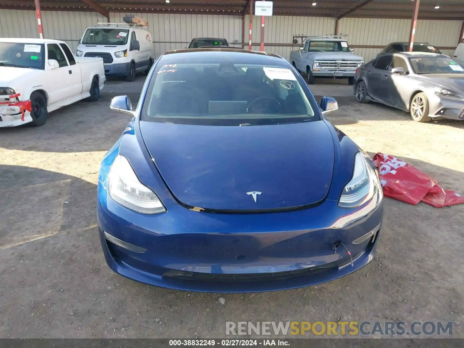 13 Photograph of a damaged car 5YJ3E1EAXKF357678 TESLA MODEL 3 2019