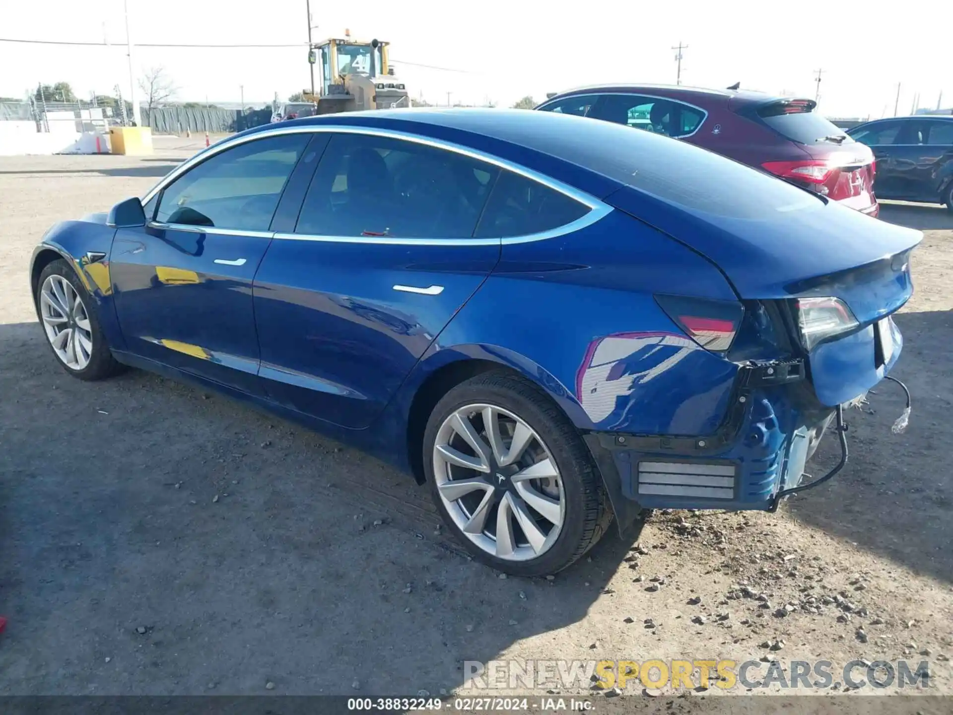 3 Photograph of a damaged car 5YJ3E1EAXKF357678 TESLA MODEL 3 2019