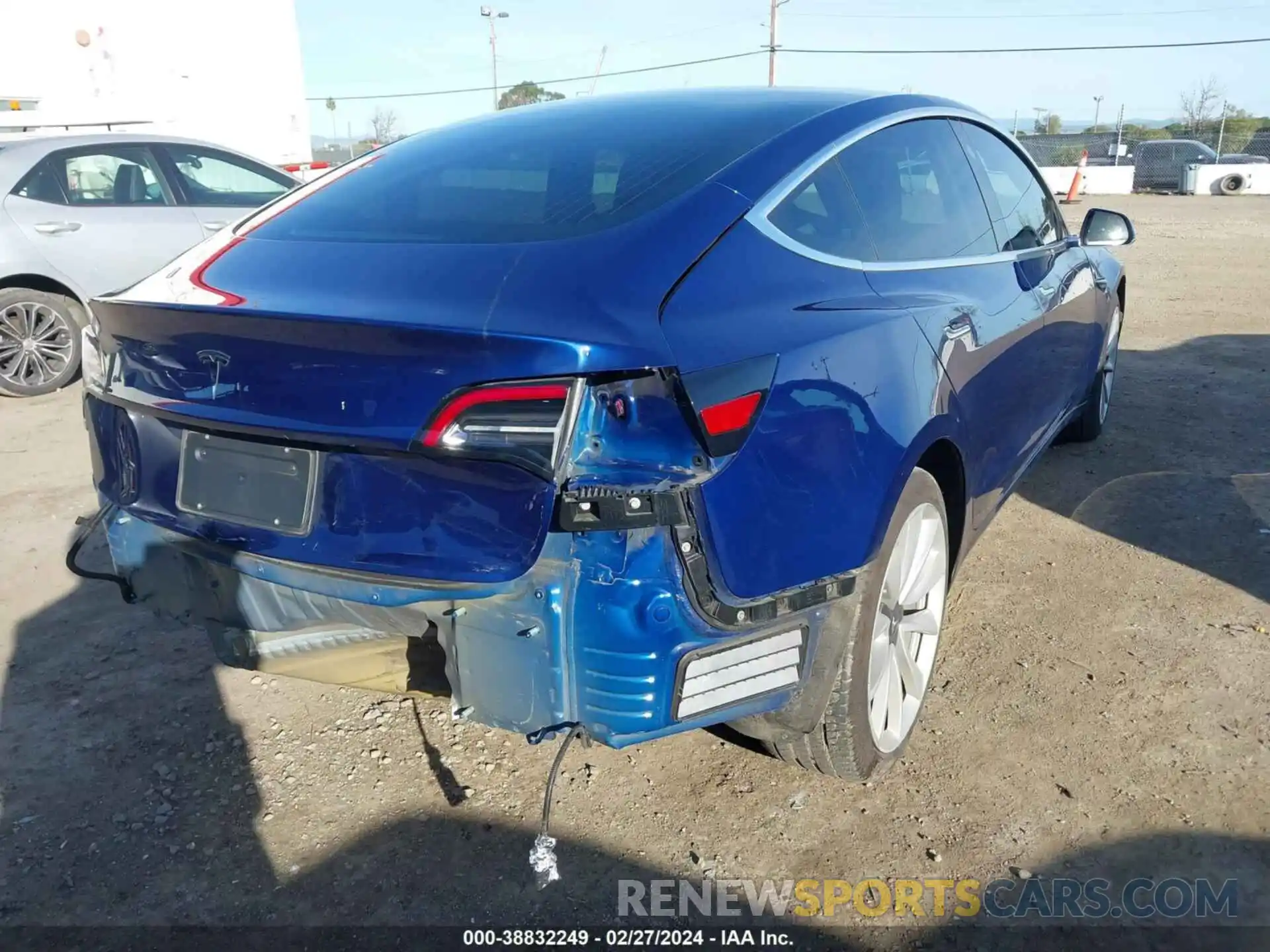 6 Photograph of a damaged car 5YJ3E1EAXKF357678 TESLA MODEL 3 2019