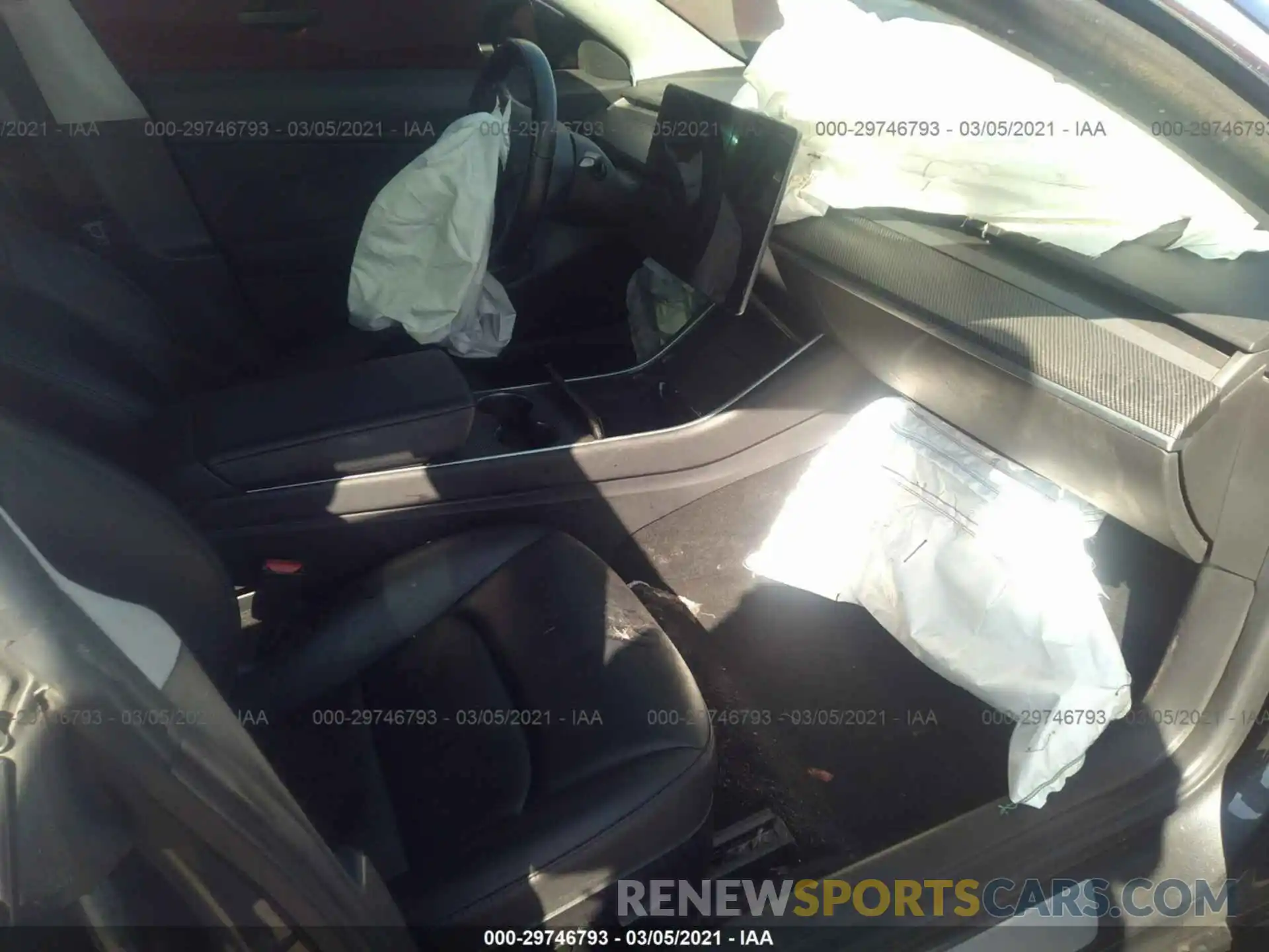 5 Photograph of a damaged car 5YJ3E1EAXKF357714 TESLA MODEL 3 2019