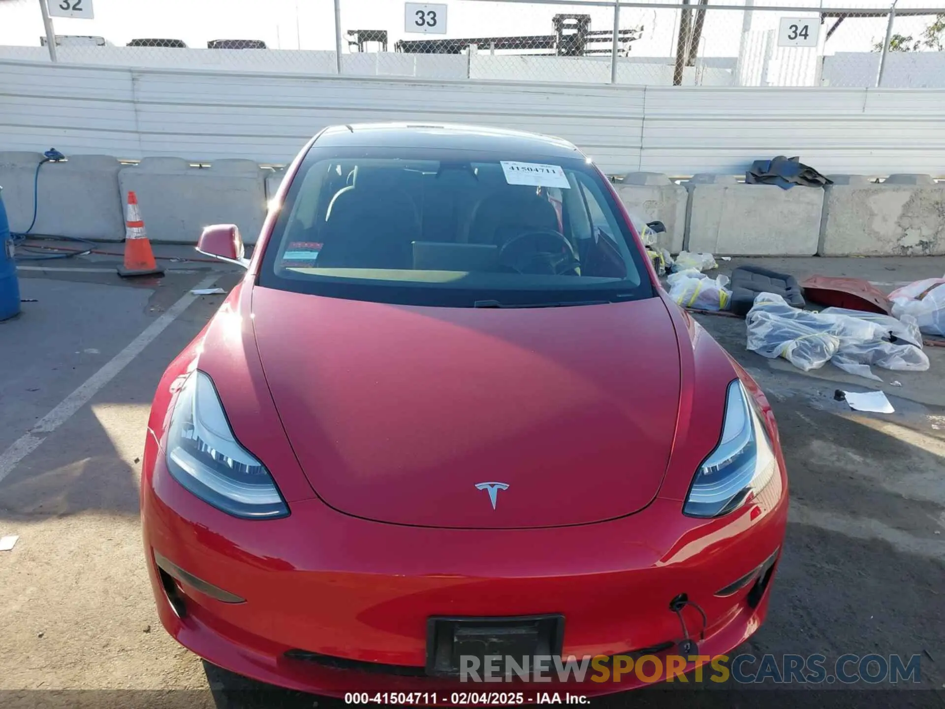 13 Photograph of a damaged car 5YJ3E1EAXKF357762 TESLA MODEL 3 2019