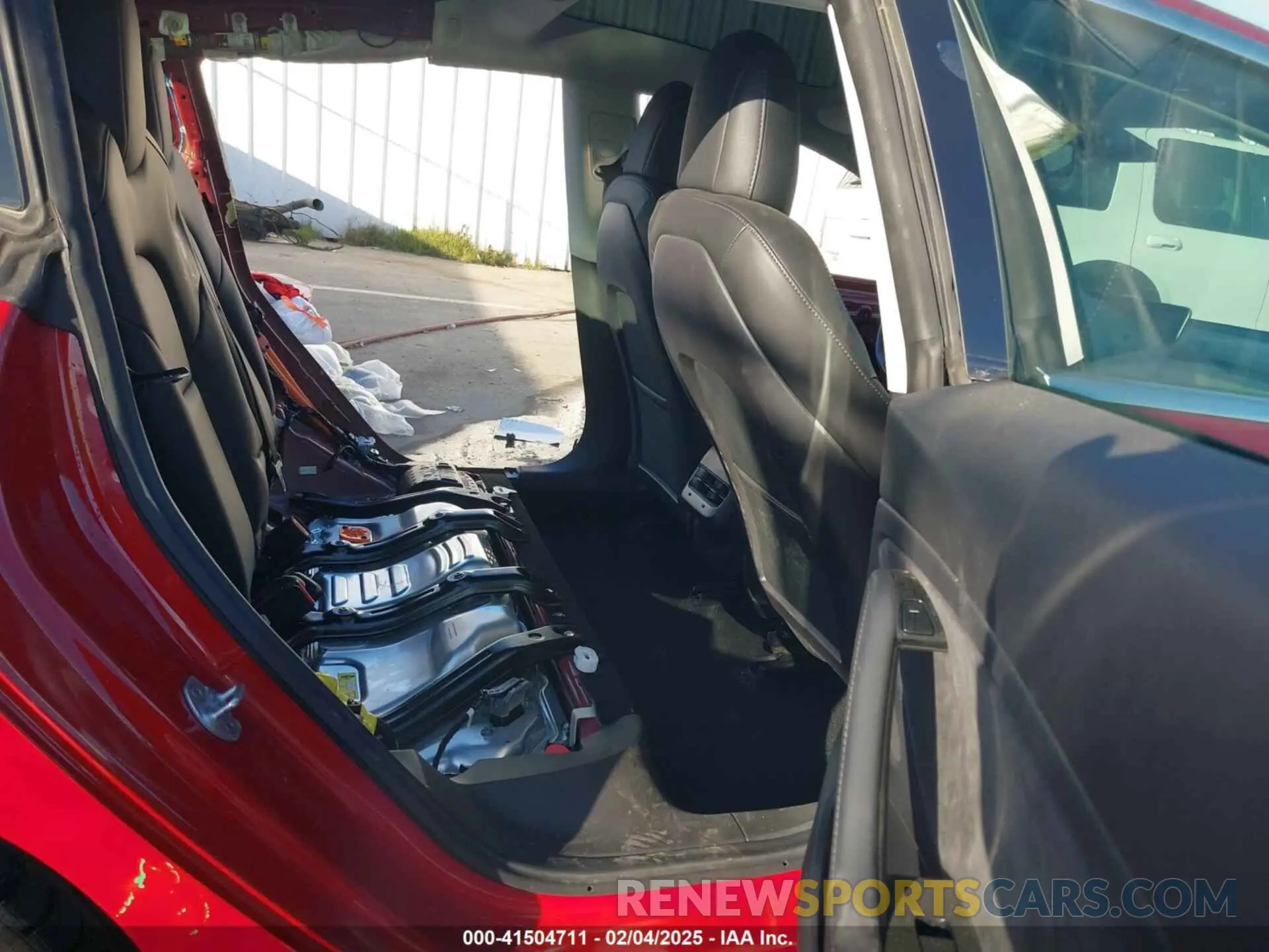 8 Photograph of a damaged car 5YJ3E1EAXKF357762 TESLA MODEL 3 2019