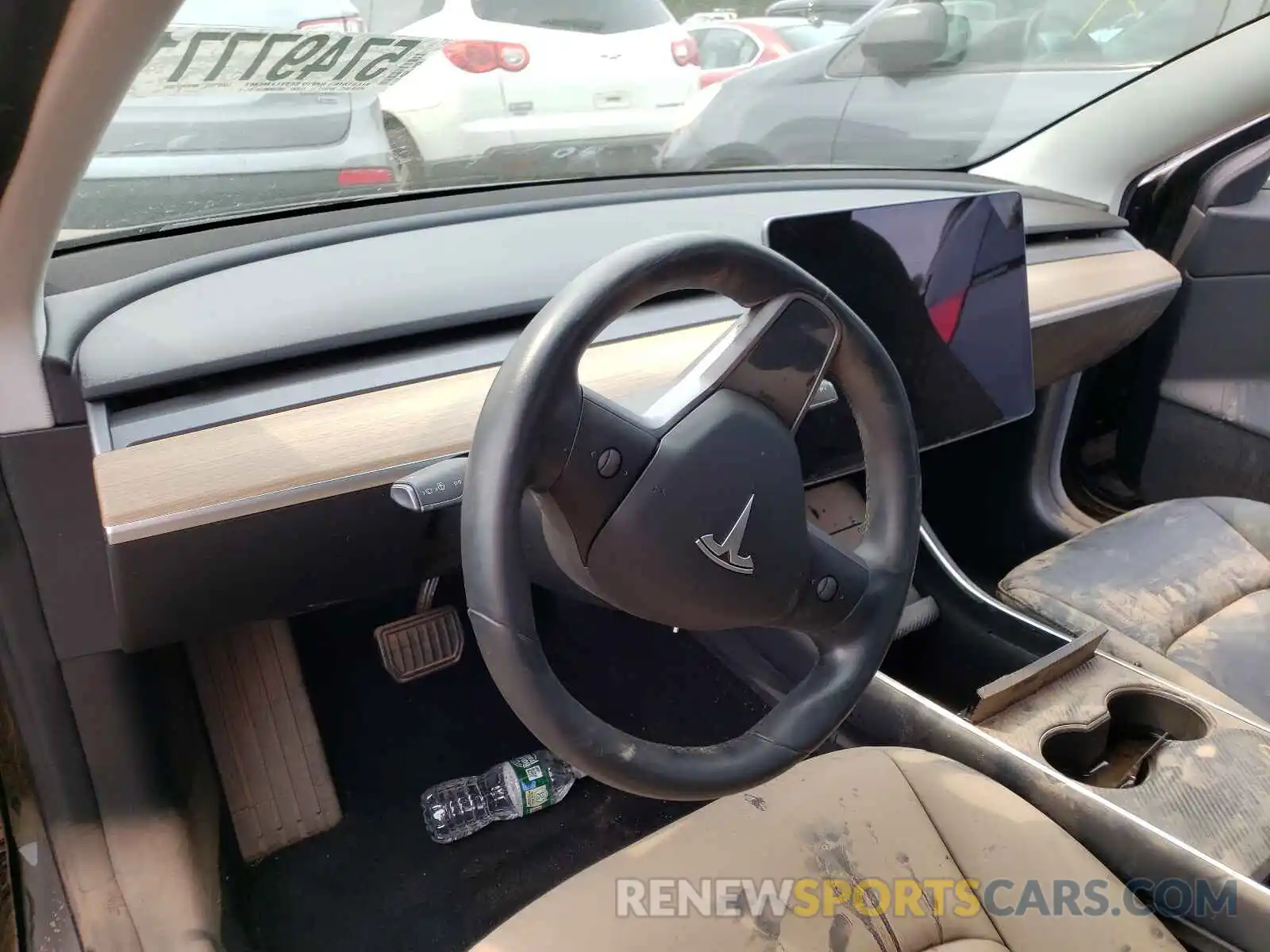 8 Photograph of a damaged car 5YJ3E1EAXKF362010 TESLA MODEL 3 2019