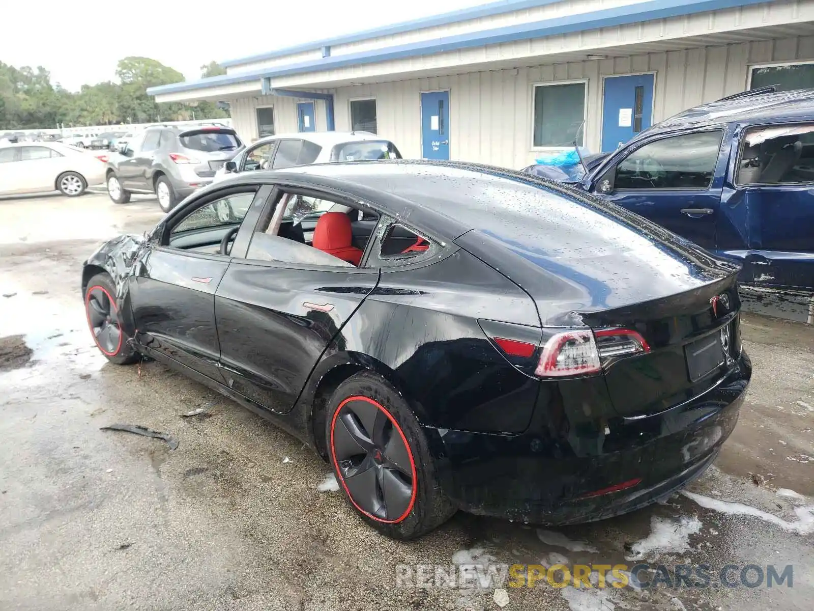 3 Photograph of a damaged car 5YJ3E1EAXKF395623 TESLA MODEL 3 2019