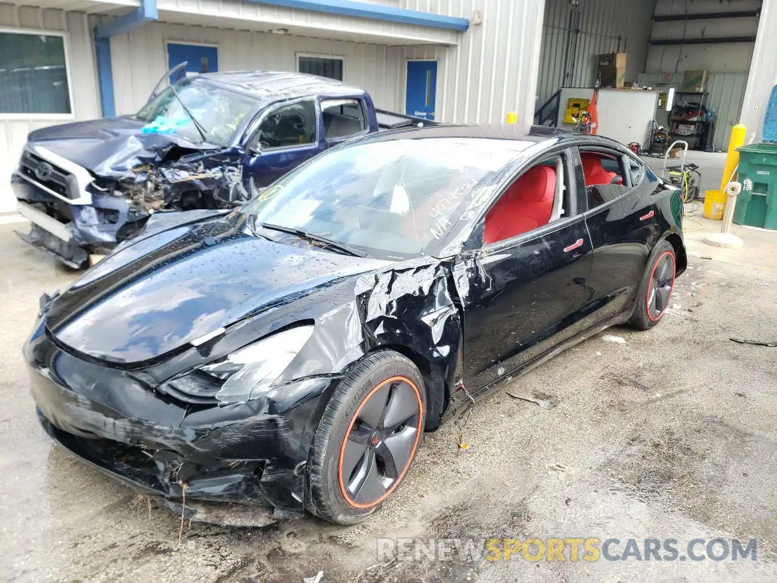 9 Photograph of a damaged car 5YJ3E1EAXKF395623 TESLA MODEL 3 2019