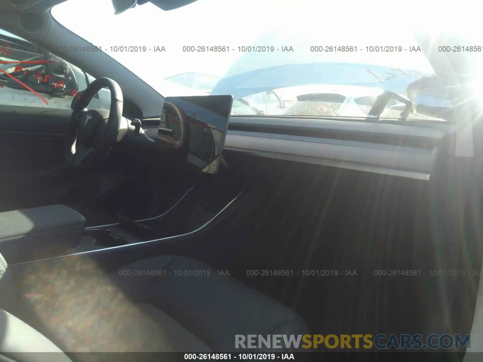 5 Photograph of a damaged car 5YJ3E1EAXKF396996 TESLA MODEL 3 2019