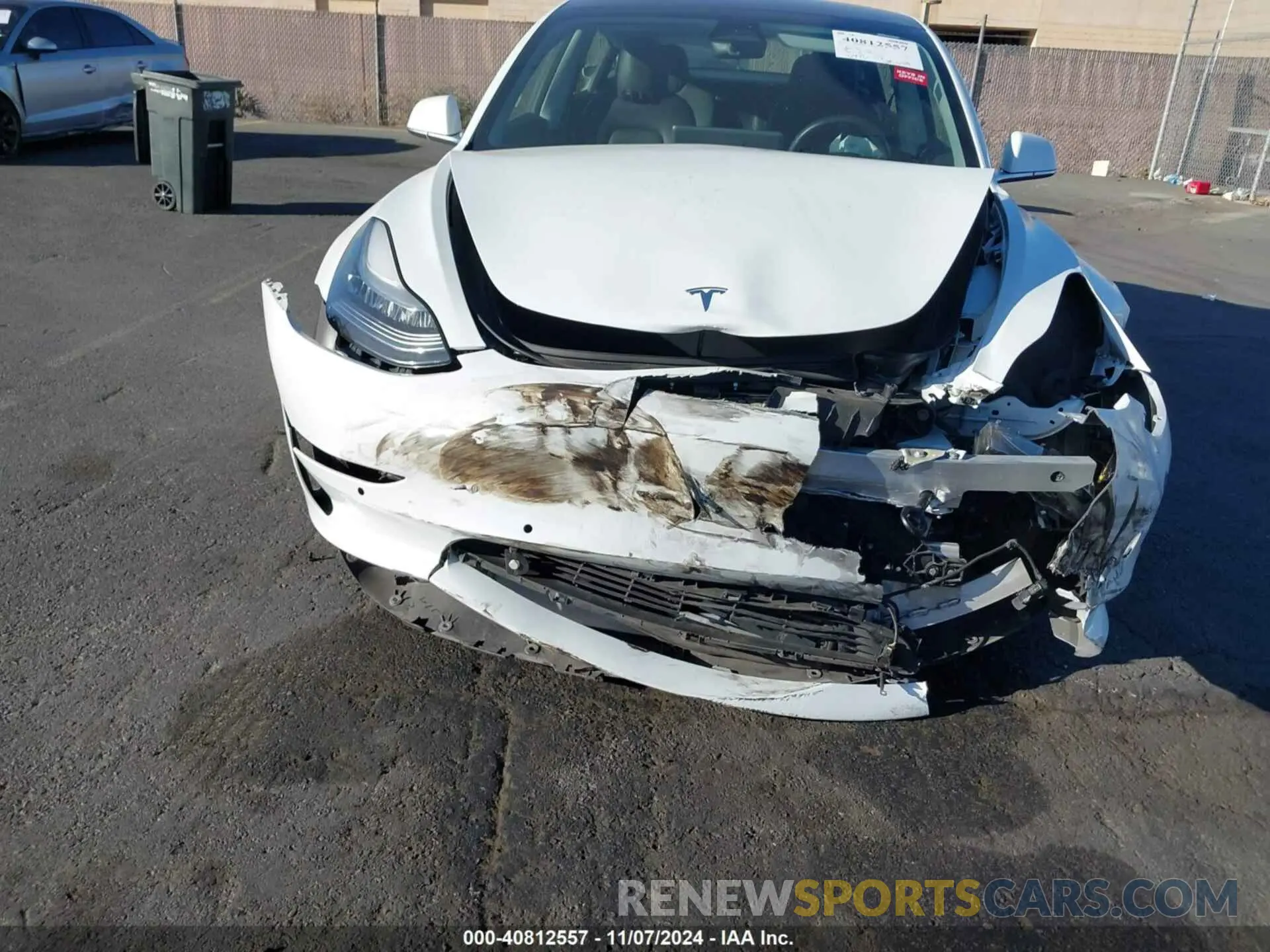 12 Photograph of a damaged car 5YJ3E1EAXKF397100 TESLA MODEL 3 2019