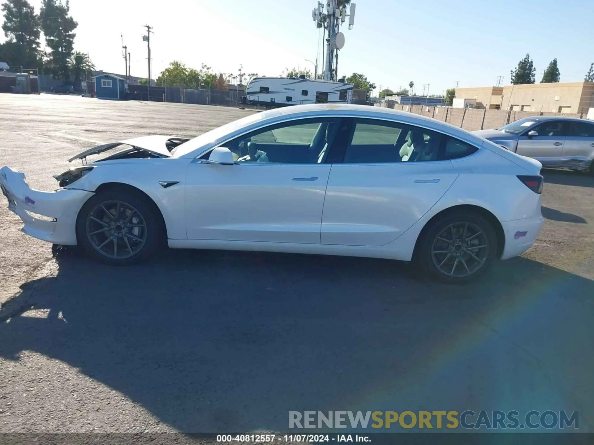 14 Photograph of a damaged car 5YJ3E1EAXKF397100 TESLA MODEL 3 2019