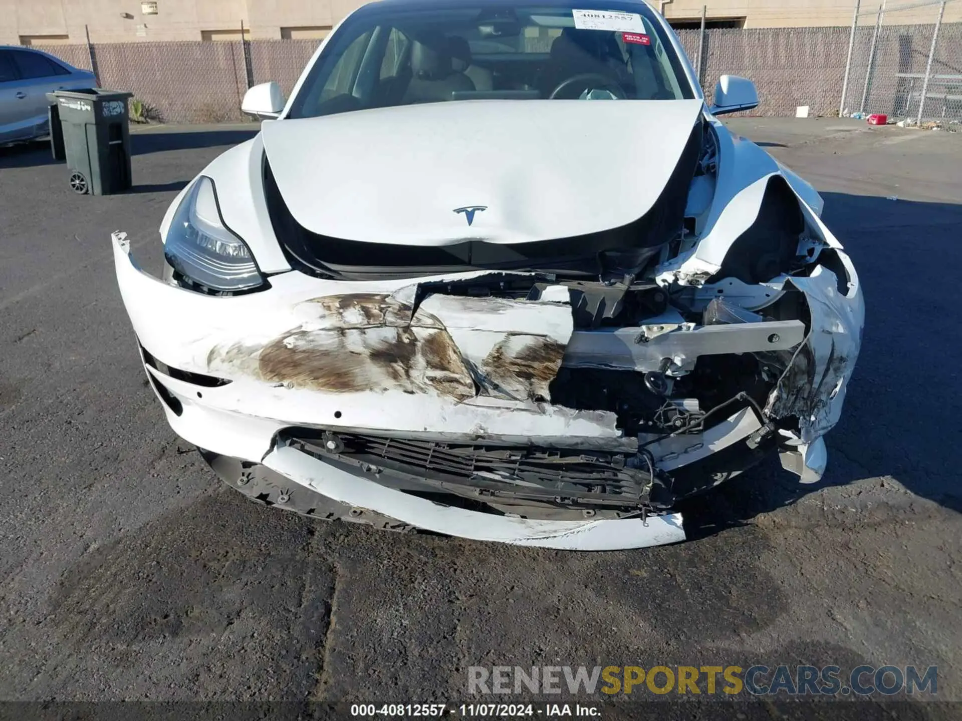 6 Photograph of a damaged car 5YJ3E1EAXKF397100 TESLA MODEL 3 2019