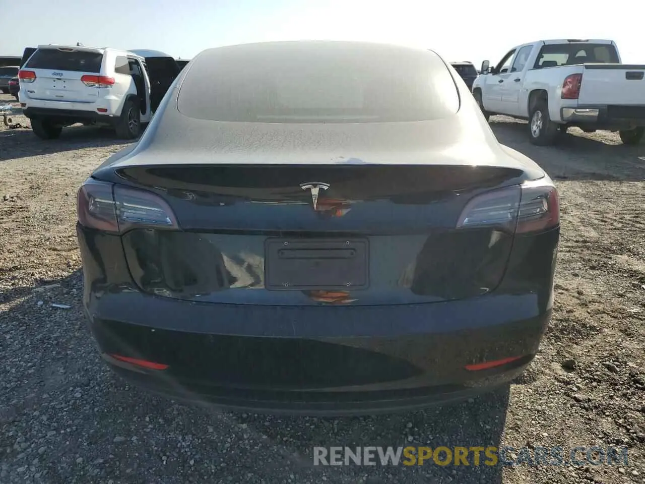 6 Photograph of a damaged car 5YJ3E1EAXKF398909 TESLA MODEL 3 2019