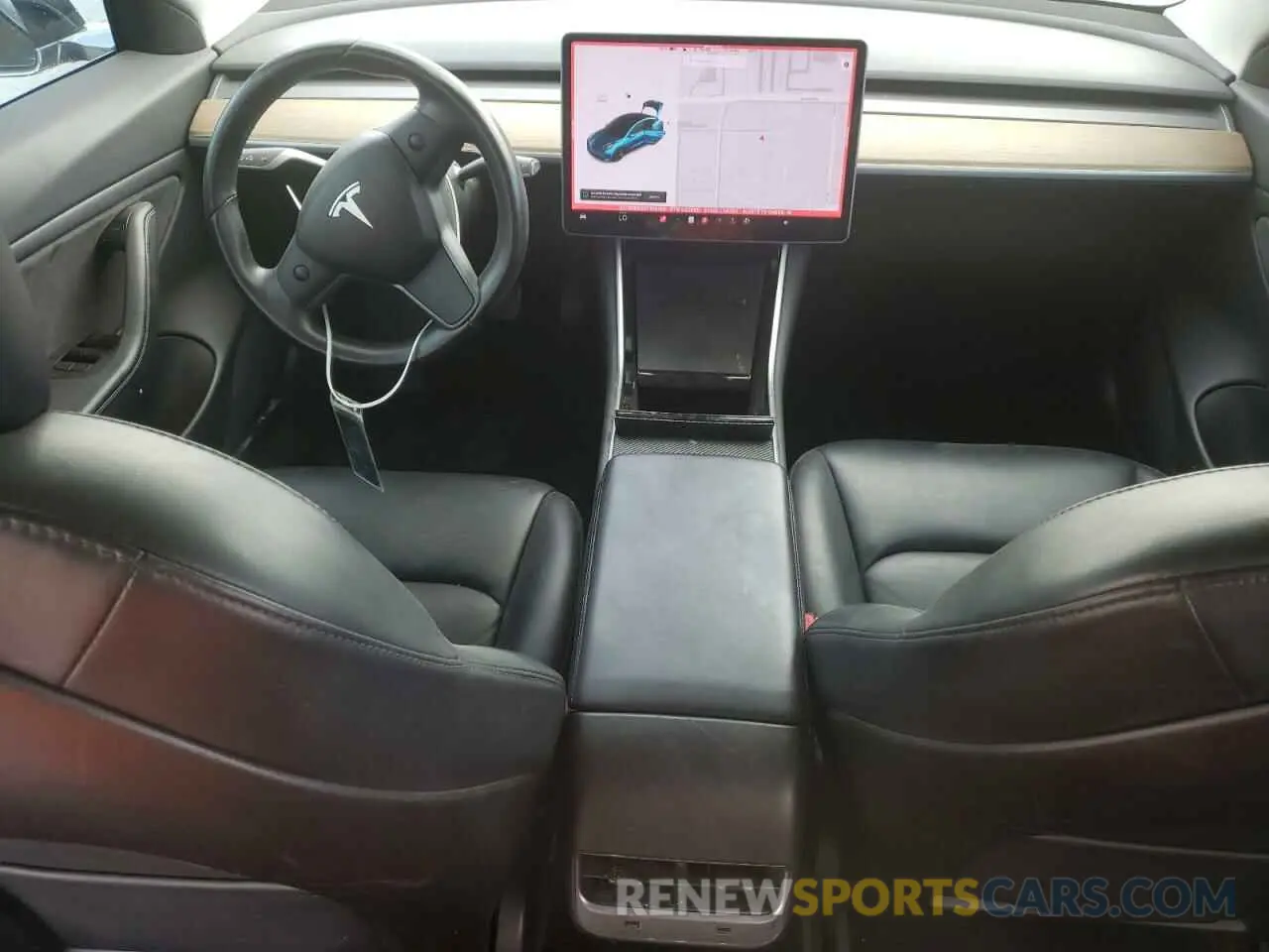 8 Photograph of a damaged car 5YJ3E1EAXKF399199 TESLA MODEL 3 2019