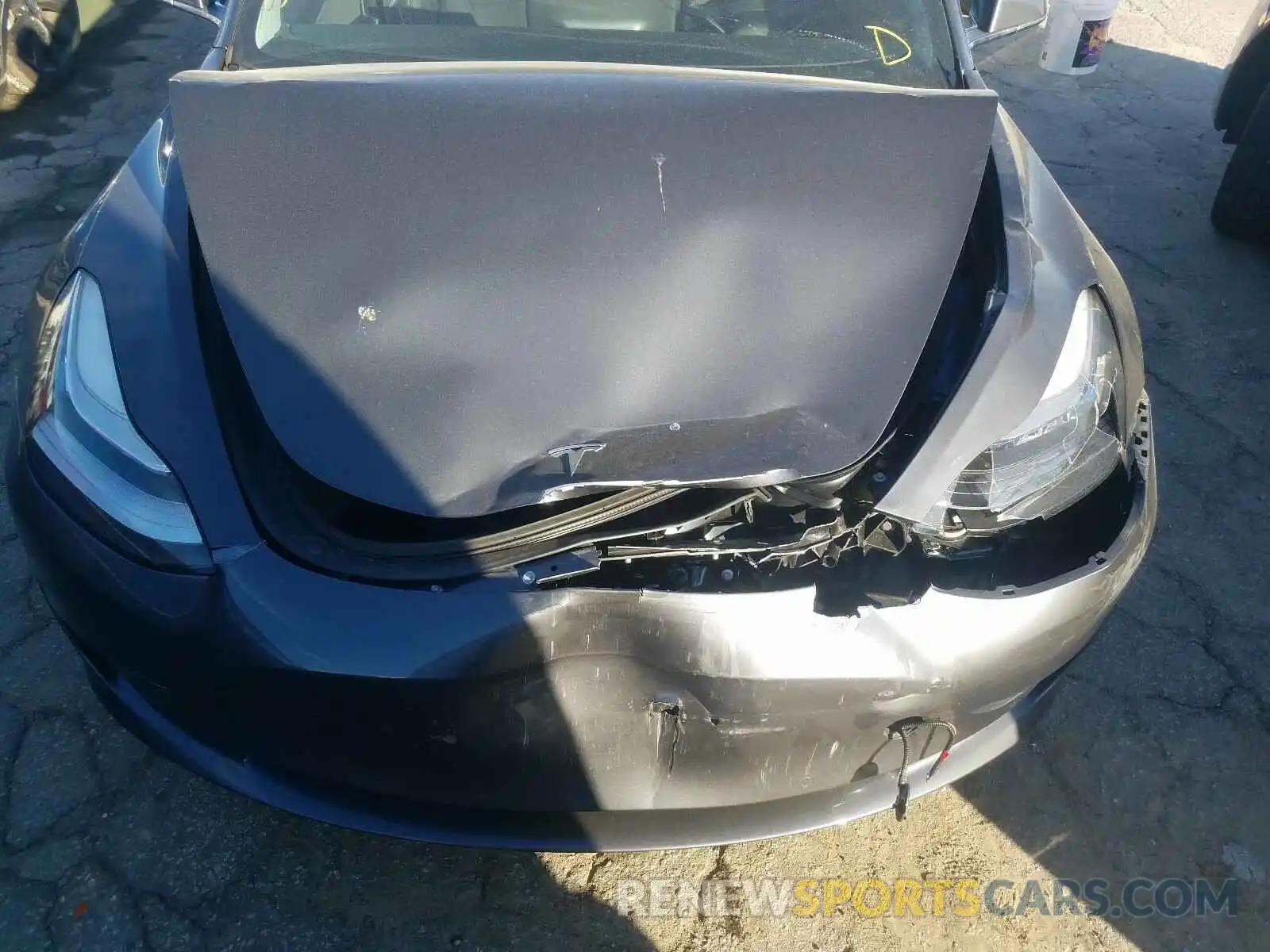 7 Photograph of a damaged car 5YJ3E1EAXKF402005 TESLA MODEL 3 2019