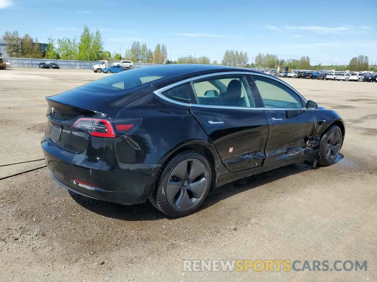 3 Photograph of a damaged car 5YJ3E1EAXKF403171 TESLA MODEL 3 2019
