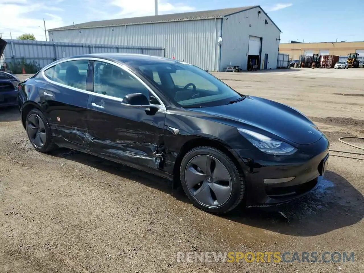 4 Photograph of a damaged car 5YJ3E1EAXKF403171 TESLA MODEL 3 2019