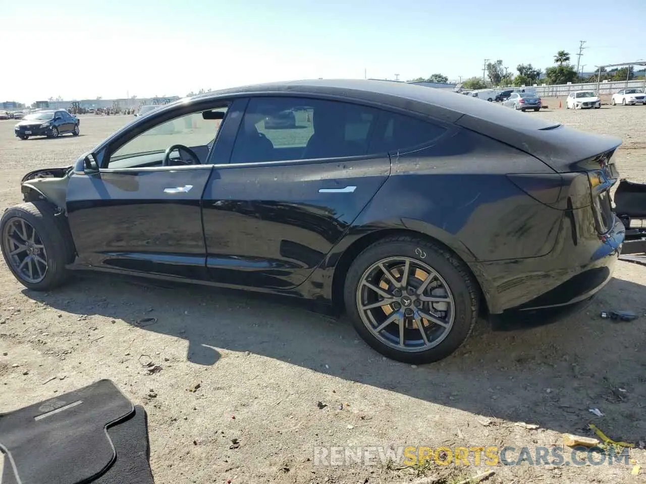 2 Photograph of a damaged car 5YJ3E1EAXKF415644 TESLA MODEL 3 2019