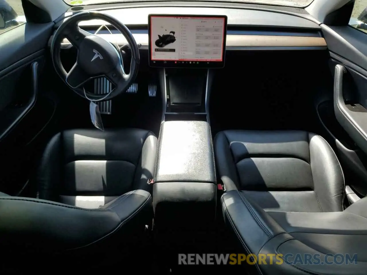 8 Photograph of a damaged car 5YJ3E1EAXKF415644 TESLA MODEL 3 2019