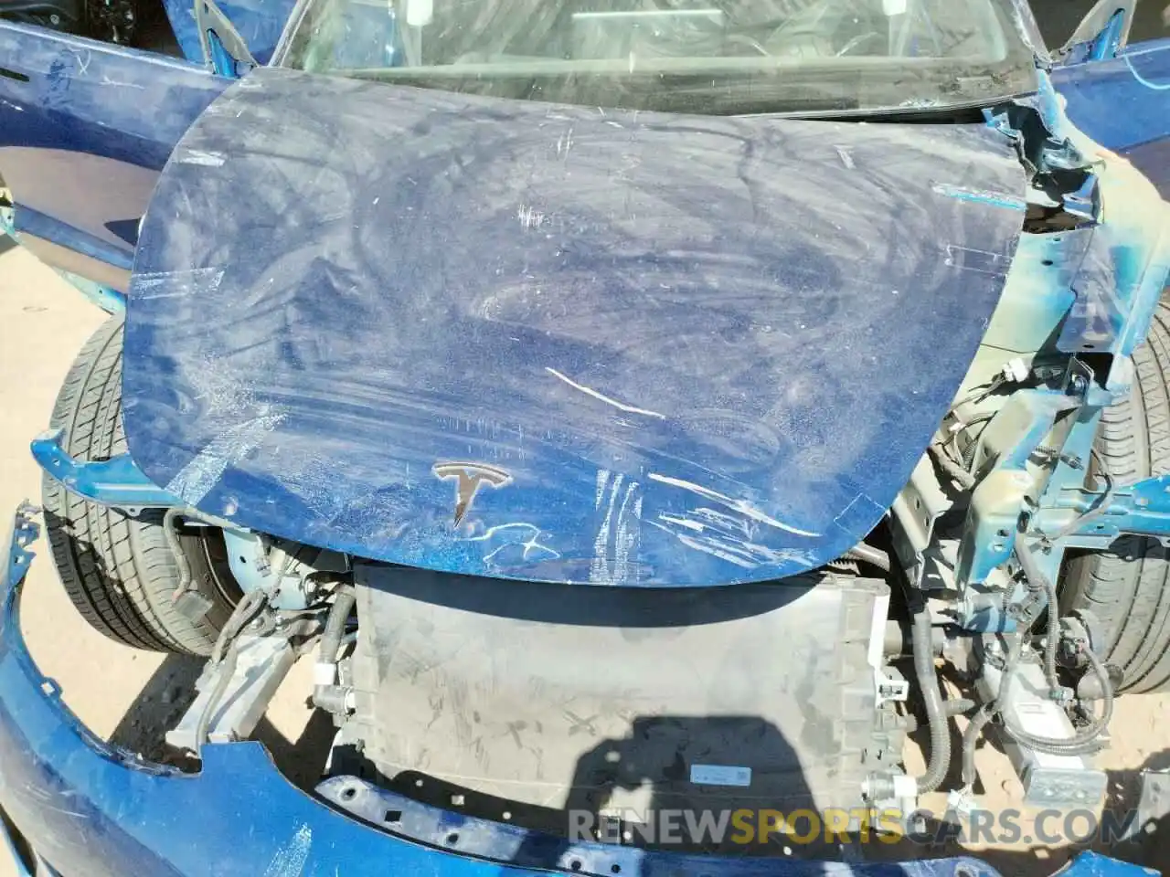 7 Photograph of a damaged car 5YJ3E1EAXKF417443 TESLA MODEL 3 2019