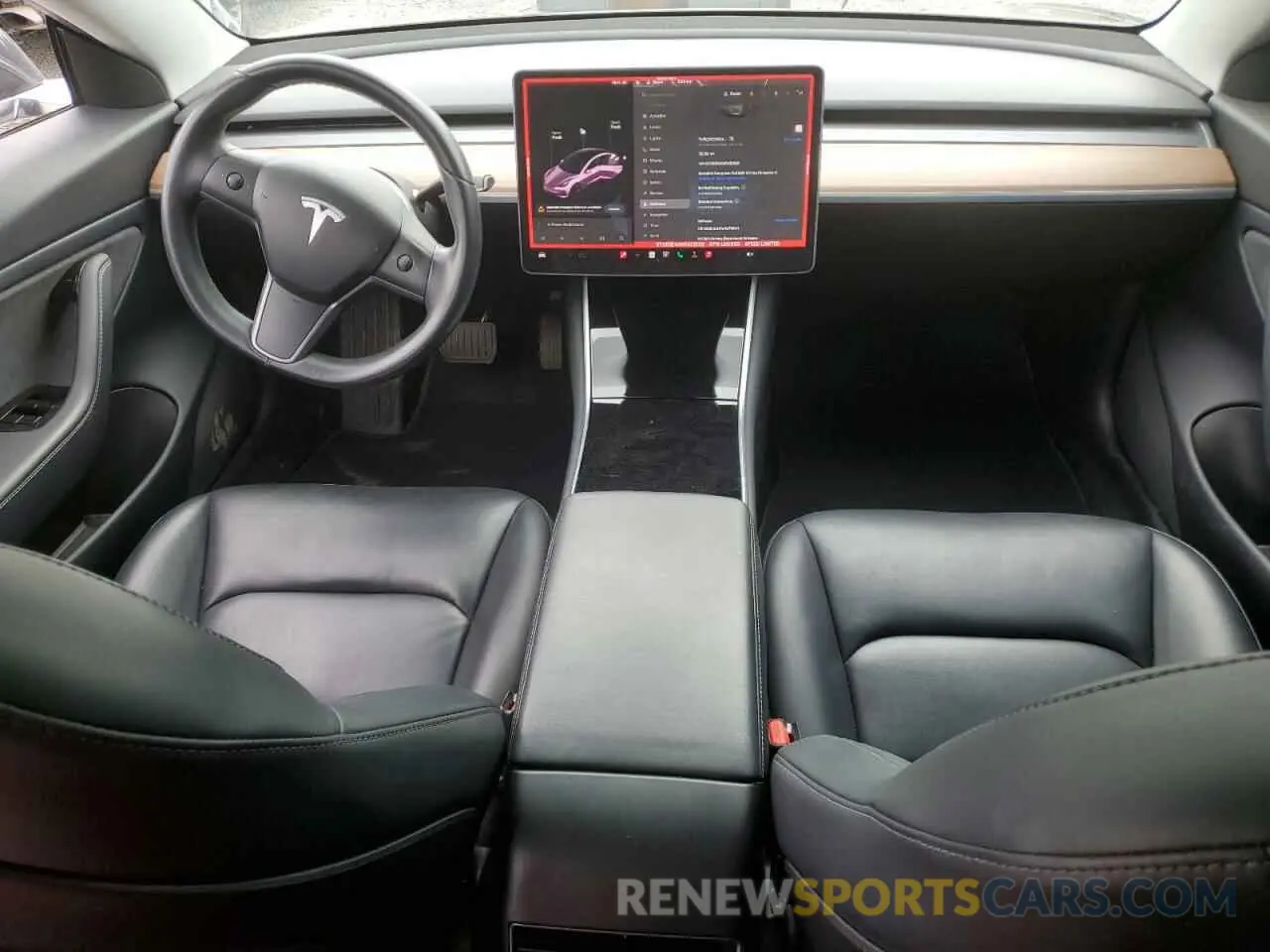 8 Photograph of a damaged car 5YJ3E1EAXKF422500 TESLA MODEL 3 2019